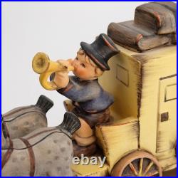 Goebel Hummel #226 The Mail Is Here Stagecoach Figurine TMK-6 W Germany