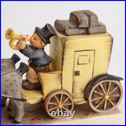 Goebel Hummel #226 The Mail Is Here Stagecoach Figurine TMK-6 W Germany