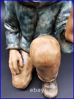 Goebel Hummel 260-J Large Nativity Figurine Kneeling Shepherd TMK6 7 Tall