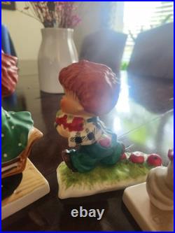 Goebel Hummel 2 Charlot BYI Figurines Germany Redhead Set Of 3 BYJ19 BYJ20 Goebel Hummel 2 Charlot BYI Figurines Germany Redhead Set Of 3 BYJ19 BYJ20