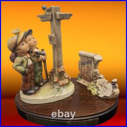 Goebel Hummel 331 Crossroads Berlin Wall Military Freedom Edition Mint with COA