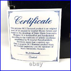 Goebel Hummel 339 Behave Figurine Exclusive Club Edition with COA Mint in Box