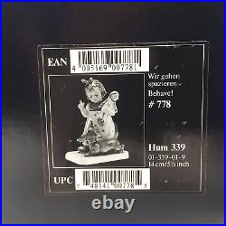 Goebel Hummel 339 Behave Figurine Exclusive Club Edition with COA Mint in Box