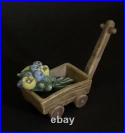 Goebel Hummel 3 Pc. Spring Landscape Hummel Source Tree Trough & Wagon Set