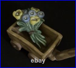 Goebel Hummel 3 Pc. Spring Landscape Hummel Source Tree Trough & Wagon Set