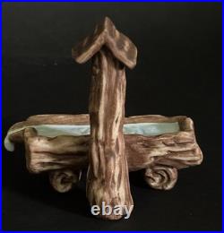 Goebel Hummel 3 Pc. Spring Landscape Hummel Source Tree Trough & Wagon Set