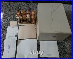 Goebel Hummel #471 CENTURY COLLECTION Harmony in Four Parts New Open Box withCOA++
