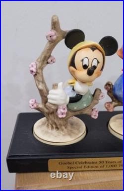 Goebel Hummel 50 Years Of Disney Magic Spring Time Minnie Mouse Special Edition