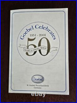 Goebel Hummel 50 Years of Disney Magic Springtime SIGNED 1 of 1000 Figurine Set