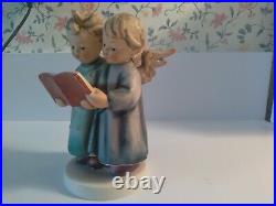 Goebel Hummel 5 Angel Duet Figurine #261 Singing 2 Angels signed