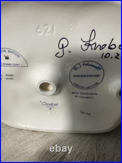 Goebel Hummel 621 Trademark TMK 7 At Grandpa's #160/10000 LM Signed by Artist