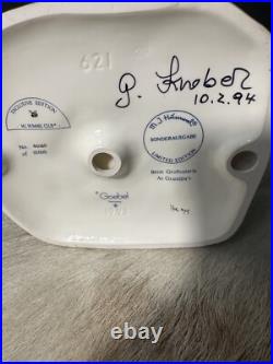 Goebel Hummel 621 Trademark TMK 7 At Grandpa's #160/10000 LM Signed by Artist