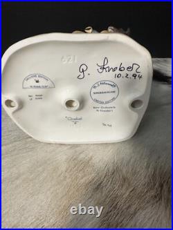 Goebel Hummel 621 Trademark TMK 7 At Grandpa's #160/10000 LM Signed by Artist