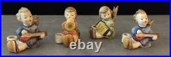 Goebel Hummel Angel Trio Candleholders HUM 38 39 40 U. S. Zone Germany Set of 4