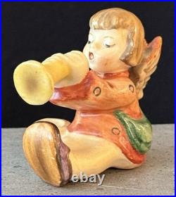 Goebel Hummel Angel Trio Candleholders HUM 38 39 40 U. S. Zone Germany Set of 4