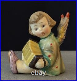 Goebel Hummel Angel Trio Candleholders HUM 38 39 40 U. S. Zone Germany Set of 4