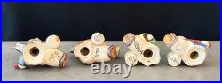 Goebel Hummel Angel Trio Candleholders HUM 38 39 40 U. S. Zone Germany Set of 4