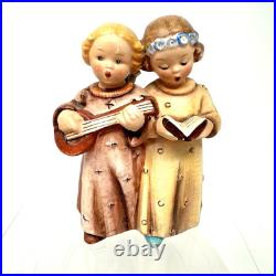 Goebel Hummel Angelic Song #144 Figurine U. S Zone Tmk-1 Incised Crown Mark Goebel Hummel Angelic Song #144 Figurine U. S Zone Tmk-1 Incised Crown Mark