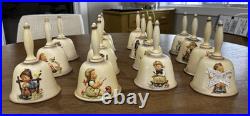 Goebel Hummel Annual Bell Collection Set of 15 (1978-1992) 6¼ Tall