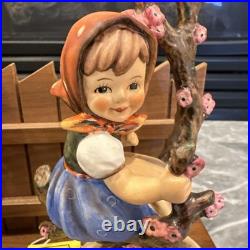 Goebel Hummel Apple Tree Boy Girl TMK-2 Germany 141 142 Vintage Set 6.5 Mint
