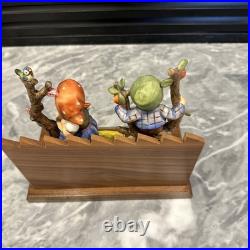 Goebel Hummel Apple Tree Boy Girl TMK-2 Germany 141 142 Vintage Set 6.5 Mint