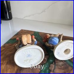 Goebel Hummel Apple Tree Boy & Girl plus 2 others in this lot