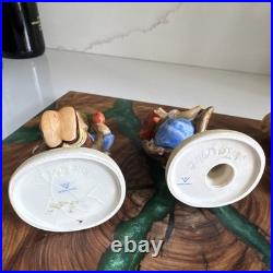 Goebel Hummel Apple Tree Boy & Girl plus 2 others in this lot