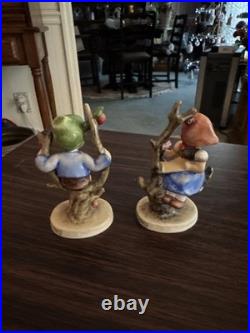 Goebel Hummel Apple Tree Boy and Apple Tree Girl #141 #142