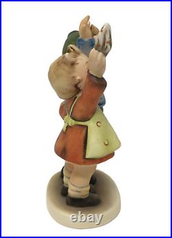 Goebel Hummel Auf Wiedersehen 153/0 Boy Wearing Green Hat Rare Figurine TMK2