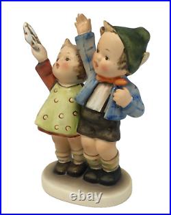 Goebel Hummel Auf Wiedersehen 153/0 Boy Wearing Green Hat Rare Figurine TMK2