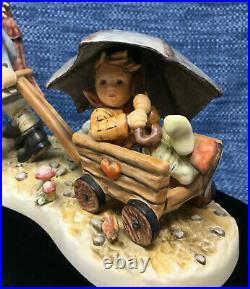 Goebel Hummel Autumn Time 2200 Figurine with Stand Large Limited Edition