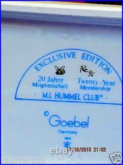 Goebel Hummel Behave (20-year Membership Ed.) Figurine Set, Hum 339, Hbv $500