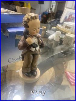 Goebel Hummel Boy With Telephone Figurine West Germany Vintage
