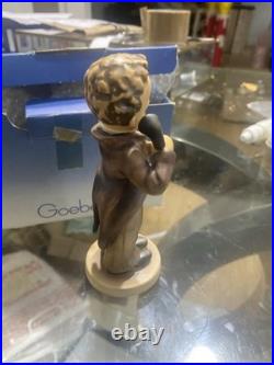 Goebel Hummel Boy With Telephone Figurine West Germany Vintage