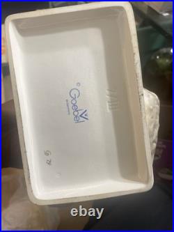 Goebel Hummel Boy with Umbrella & Bag Figurine Germany Vintage Porcelain 8