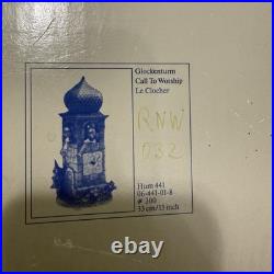 Goebel Hummel CALL TO WORSHIP #441 Clock Tower FIGURINE 13 With Box