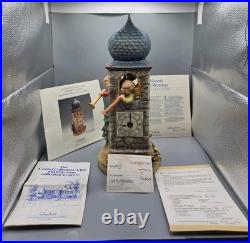 Goebel Hummel CALL TO WORSHIP #441 Clock Tower FIGURINE 13 Working withBox COA