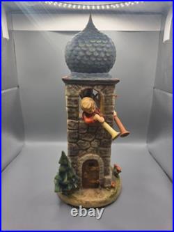 Goebel Hummel CALL TO WORSHIP #441 Clock Tower FIGURINE 13 Working withBox COA