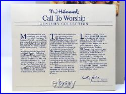 Goebel Hummel Call to Worship Clock Tower 441 Box COA Works Great 13.5