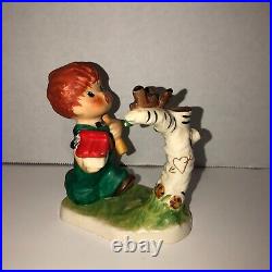 Goebel Hummel Charlotte BYJ70 First Degree Red Headed Figurine 1957 Signed