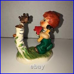 Goebel Hummel Charlotte BYJ70 First Degree Red Headed Figurine 1957 Signed