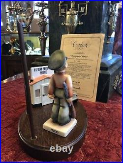 Goebel Hummel Checkpoint Charlie Century Collection 1990 with Box & Certificate