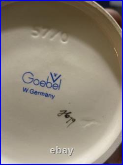 Goebel Hummel Chick Girl Figurine W. Germany Vintage Porcelain