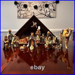 Goebel Hummel Christmas Nativity Set 214, 15 Pieces-Excellent Set Mint Condition