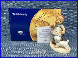 Goebel Hummel Christmas Treat 2264 Figurine Westie Terrier Dog Mint in Box