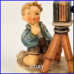 Goebel Hummel Club CAMERA READY Figurine 25 Years Celebration #2132 TM8, 5.75 Goebel Hummel Club CAMERA READY Figurine 25 Years Celebration #2132 TM8, 5.75