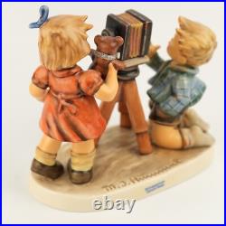 Goebel Hummel Club CAMERA READY Figurine 25 Years Celebration #2132 TM8, 5.75 Goebel Hummel Club CAMERA READY Figurine 25 Years Celebration #2132 TM8, 5.75