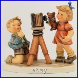 Goebel Hummel Club CAMERA READY Figurine 25 Years Celebration #2132 TM8, 5.75 Goebel Hummel Club CAMERA READY Figurine 25 Years Celebration #2132 TM8, 5.75