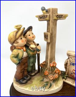 Goebel Hummel Crossroads & Berlin Wall 331 Military Freedom with Base Mint