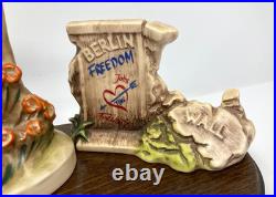 Goebel Hummel Crossroads & Berlin Wall 331 Military Freedom with Base Mint